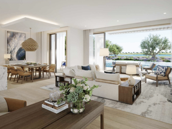 Limassol Green Villa Living area