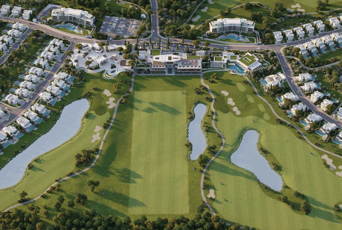 Limossal Greens Aerial