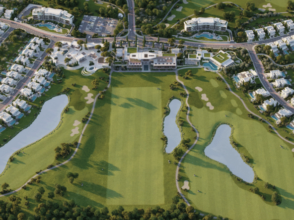 Limossal Greens Aerial