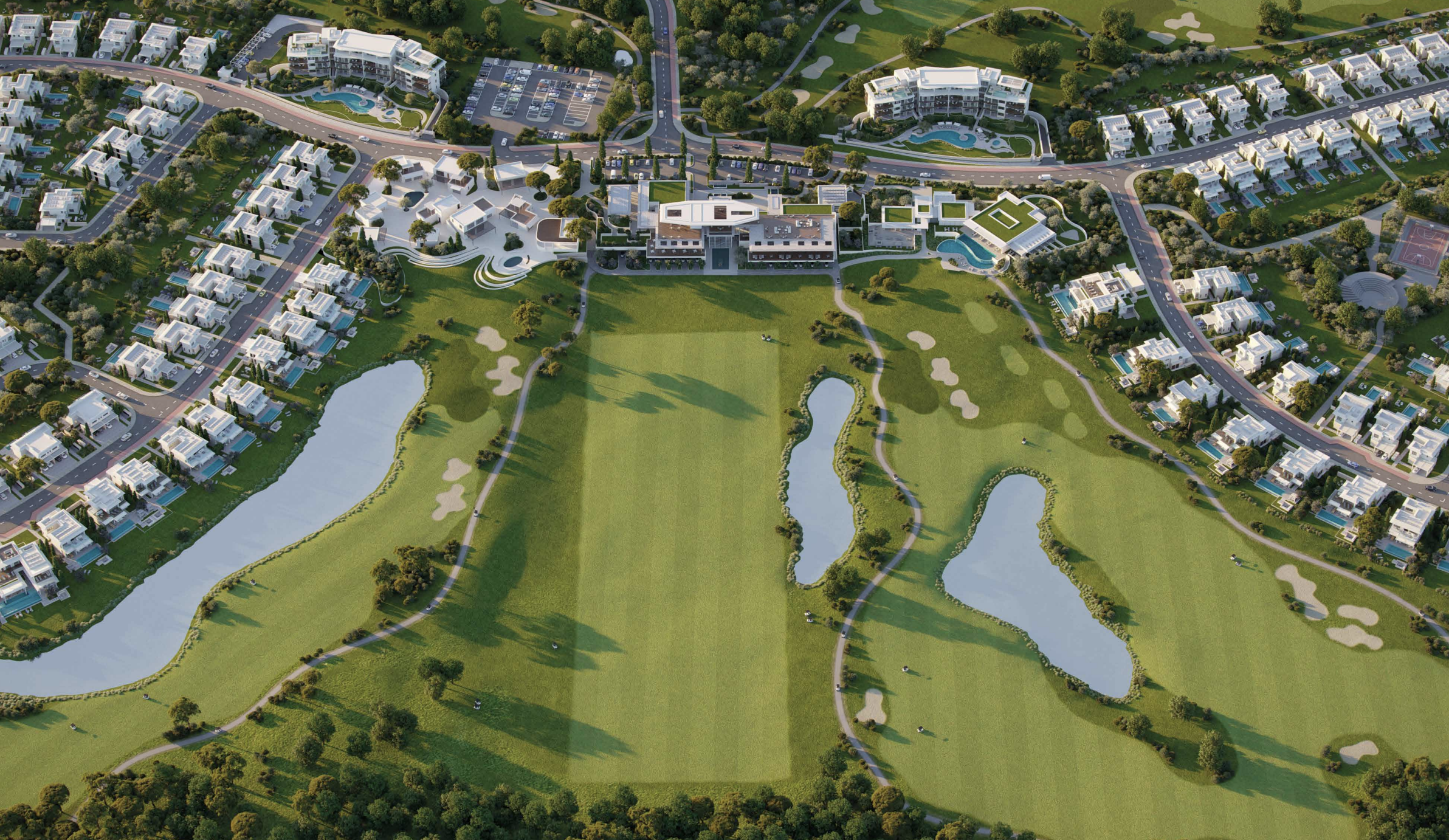 Limossal Greens Aerial