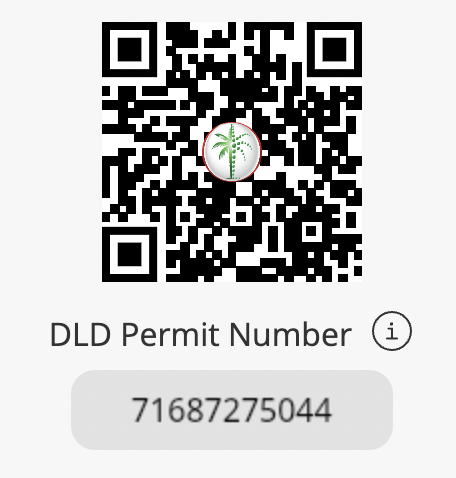 DLD Permit Number - Treppen Tower 628