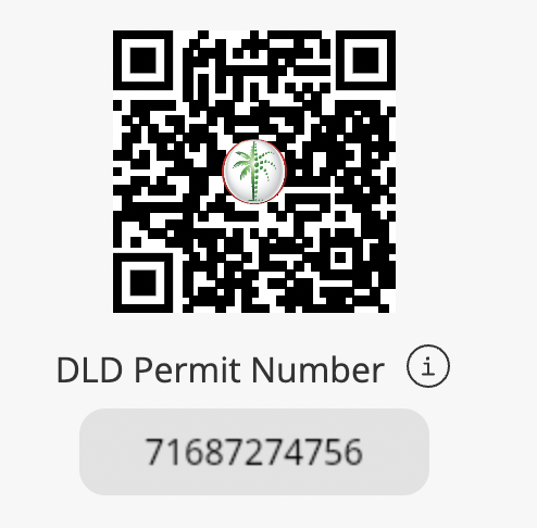 Treppen Tower DLD Permit QR Code